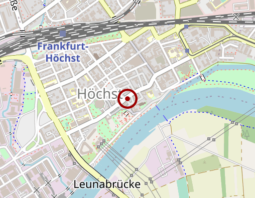 Karte: GNEF Gesundheitsnetz Frankfurt eG