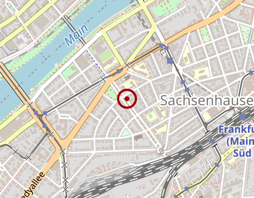 Karte: Bürgerhilfe Sozialpsychiatrie Frankfurt e.V.