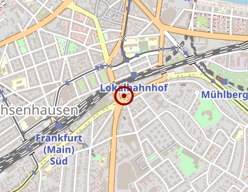 Karte: Psychosoziale Beratungs- und Behandlungsstelle Am Wendelsplatz