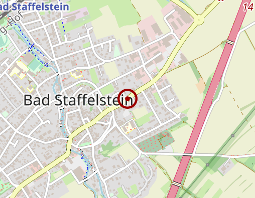 Karte: Bayerisches Rotes Kreuz Sozialstation