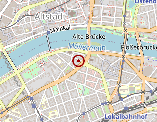 Karte: Praxisgemeinschaft Dreikönigsstraße Scharf, Carmen Anke u. Vogler, Judith