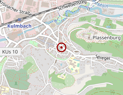 Karte: Bestattungen Baudisch