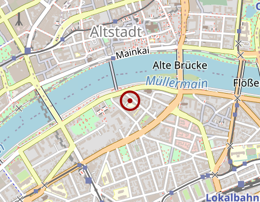 Karte: Physiotherapie im Krankenhaus Sachsenhausen