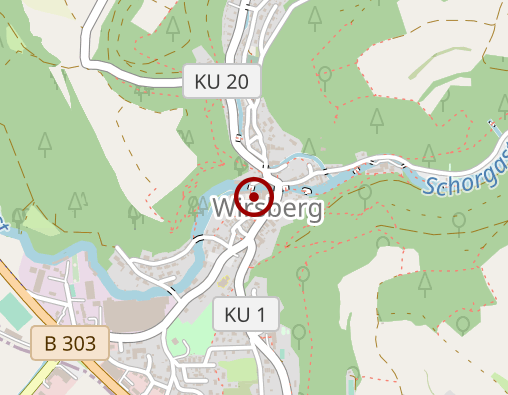 Karte: Diakoniestation Wirsberg