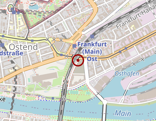 Karte: Frankfurt Massage