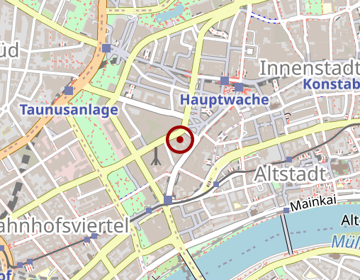 Karte: Schmerzzentrum Frankfurt/M.