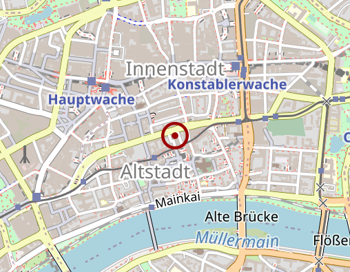 Karte: Beratungsstelle für Weiterbildung Rhein-Main