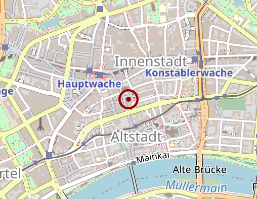 Karte: Frankfurter Schlüsseldienst Joseph Becker GmbH