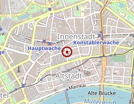 Karte: Krebsberatungsstelle der Hessischen Krebsgesellschaft e.V.