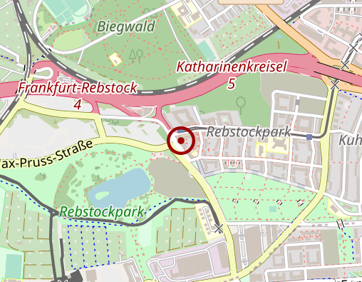 Karte: Doreafamilie Frankfurt Ambulante Pflege und Betreuung