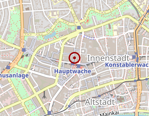 Karte: Apotheke an der Hauptwache