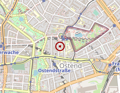 Karte: Bürgerhospital und Clementine Kinderhospital gGmbH