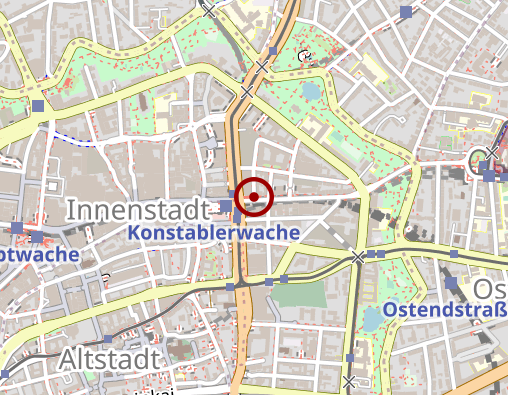 Karte: Praxis für Ergotherapie und Handrehabilitation Brigitta Dannler