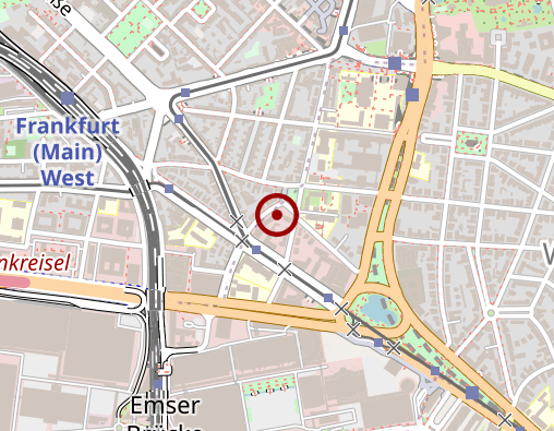 Karte: Verhaltenstherapieambulanz der Goethe-Universität Frankfurt