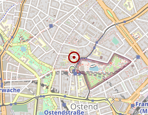 Karte: Klinik Rotes Kreuz