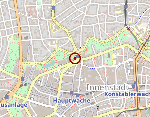 Karte: Apotheke am Eschenheimer Turm