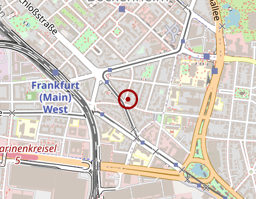 Karte: Cosmo Taxiservice UG