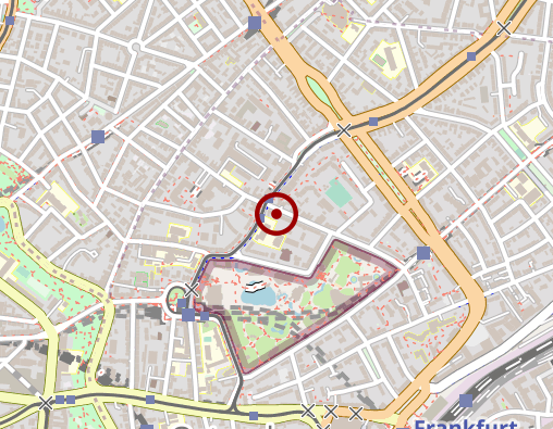 Karte: Selbsthilfe- und Nachbarschaftszentrum Ostend