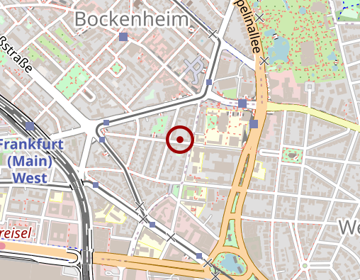 Karte: Schlüsseldienst Bockenheim