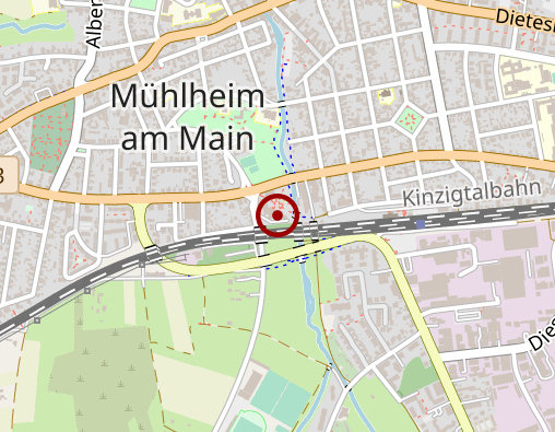 Karte: Hospizgemeinschaft Mühlheim