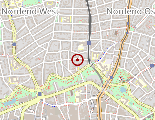 Karte: Naturheilpraxis Nordend Christine Strohmeyer