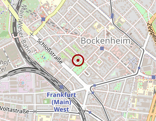 Karte: Pietät im Westend