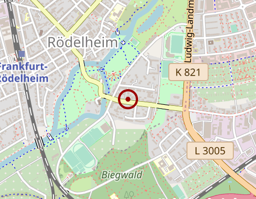 Karte: IKF Intensivkrankenpflegedienst Frankfurt GmbH