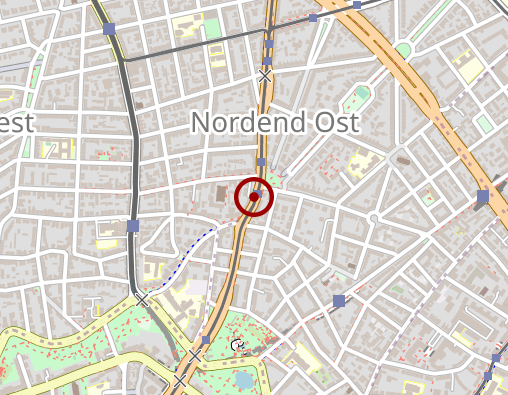 Karte: Klinik Hohe Mark Tagesklinik Frankfurt