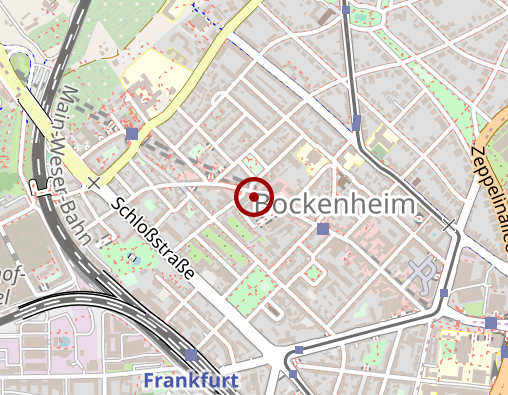 Karte: Bockenheimer Schuh- & Schlüsseldienst