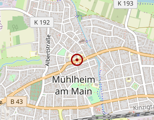 Karte: DRK-Senioren-Zentrum Mühlheim gGmbH