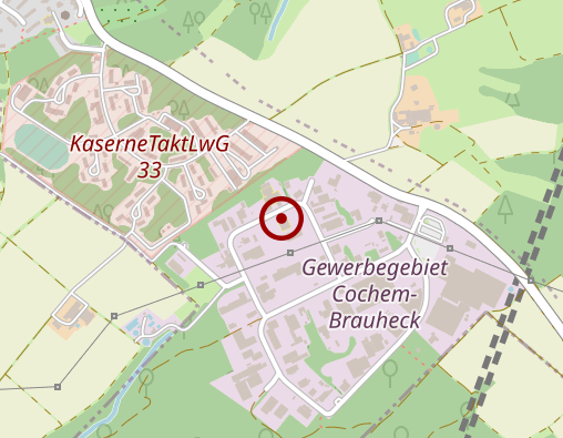 Karte: Caritas Werkstätten