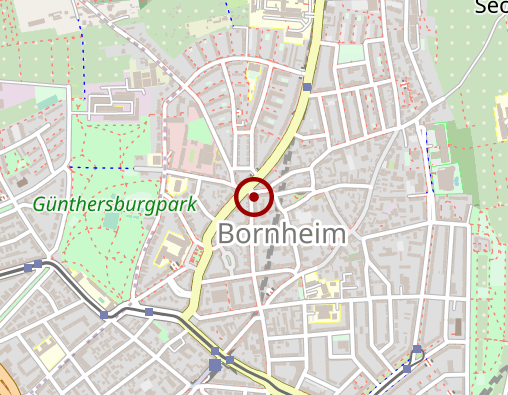 Karte: Bornheimer Schuh- u. Schlüsseldienst