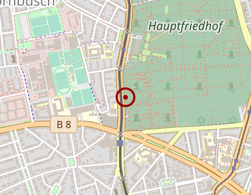 Karte: Städtische Pietät