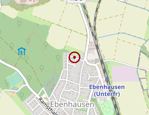 Karte: Hannwacker Randolf Krankengymnastik- und Massagepraxis