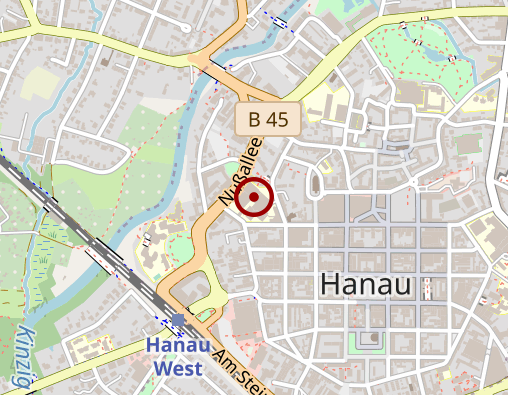 Karte: St. Vinzenz Krankenhaus Hanau Haupthaus