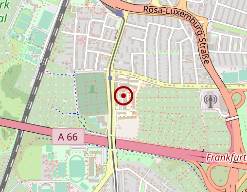 Karte: AGAPLESION FRANKFURTER DIAKONIE KLINIKEN gGmbH