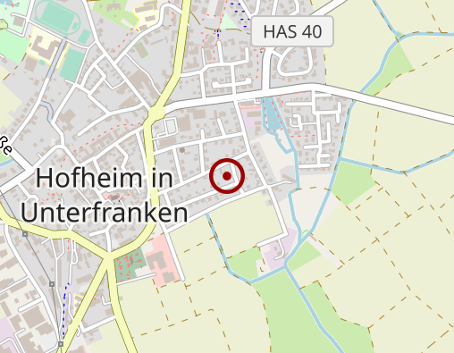 Karte: Mobiler Pflegedienst Frankenpflege mit Herz GmbH Hofheim