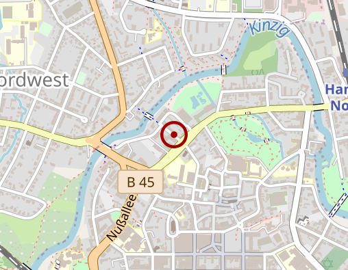 Karte: Alten- und Pflegezentren des Main-Kinzig-Kreises gGmbH Stadtteilzentrum an der Kinzig