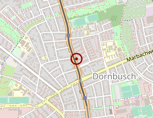 Karte: Pietät am Dornbusch