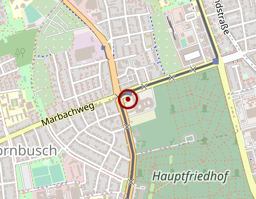 Karte: Marien-Apotheke am Marbachweg