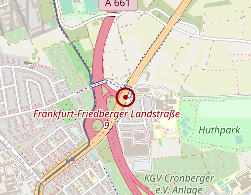 Karte: Haus Curanum am Wasserpark