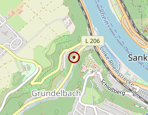 Karte: Loreley-Kliniken St. Goar