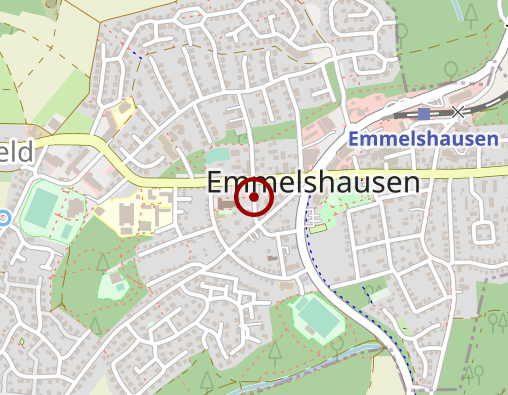 Karte: Caritas-Sozialstation Rhein-Hunsrück-Nahe e.V.