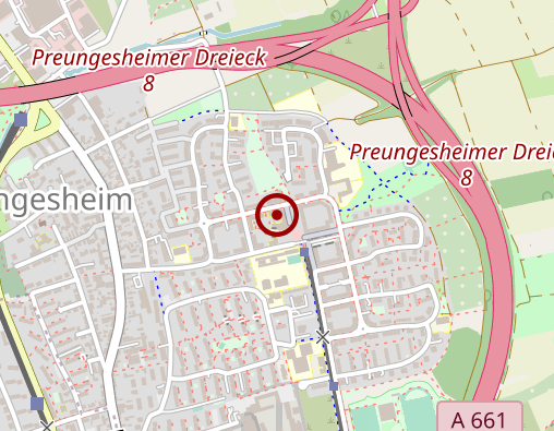 Karte: Versorgungshaus und Wiesenhüttenstift Alten- und Pflegeheim