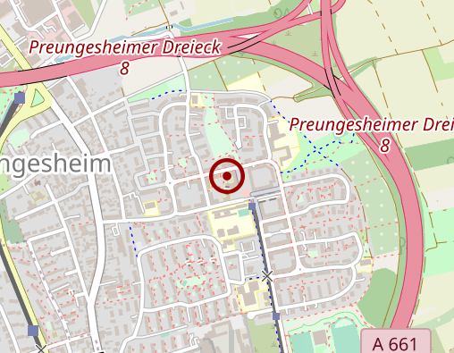 Karte: Altenpflegezentrum Versorgungshaus + Wiesenhüttenstift