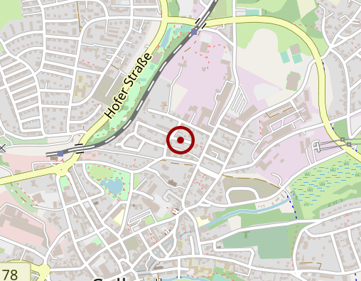 Karte: Hospizinitiative Fichtelgebirge