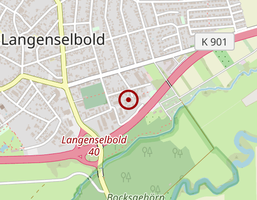 Karte: Behinderten Werk Main-Kinzig Haus Pappelried