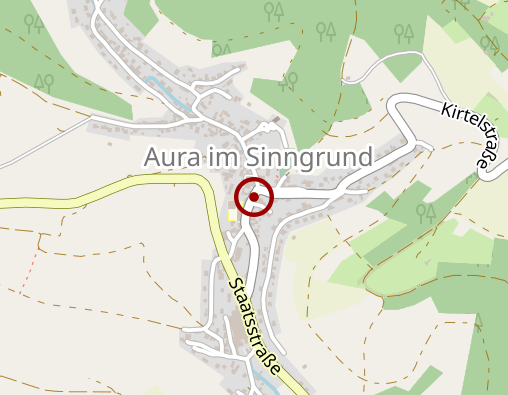 Karte: Sozialstation Aura Ambulanter Pflegedienst