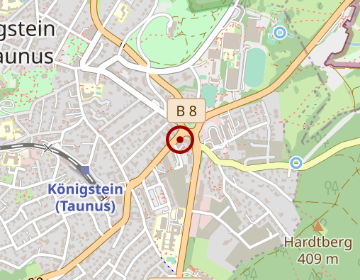 Karte: Kursana Villa Königstein Vollstationäre Pflege