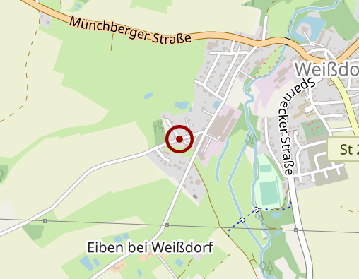 Karte: Tagespflege Weißdorf